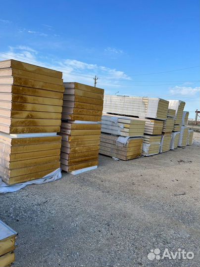 Сэндвич панели бу новые в наличии