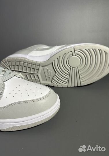 Кроссовки Nike SB Dunk Grey Люкс
