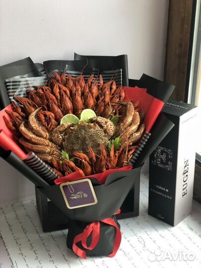 Букеты из раков Москва