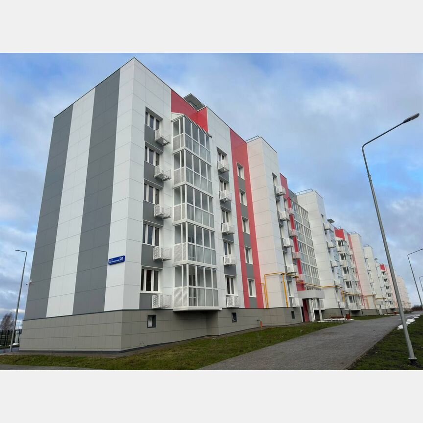 2-к. квартира, 53,8 м², 4/5 эт.