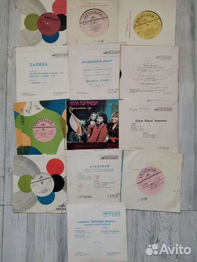 Виниловые пластинки СССР