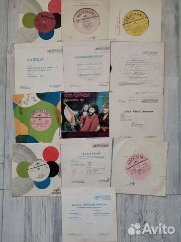 Виниловые пластинки СССР