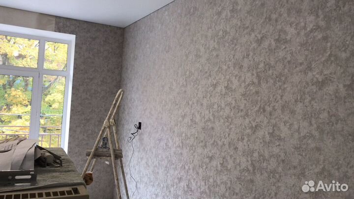 Поклейка обоев