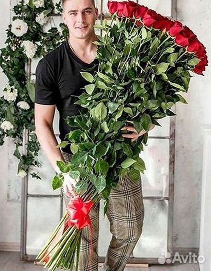 Высокие розы Гигантские розы Доставка цветов