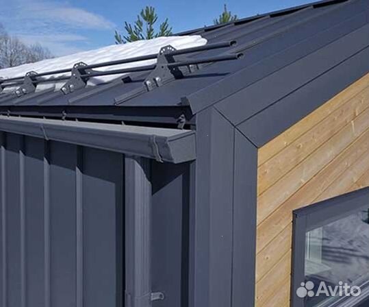 Фальцевая кровля, Кликфальц, Двойной стоячий фальц