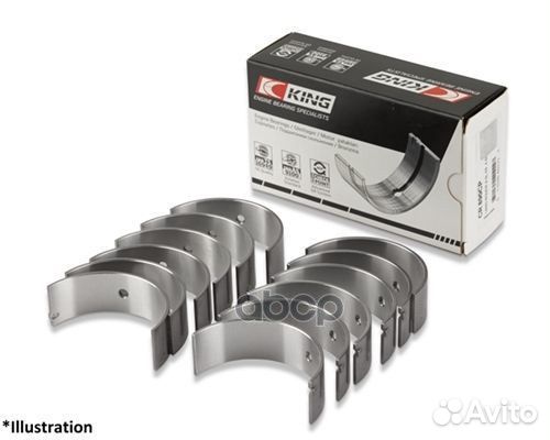 Вкладыши шатунные honda J30/J35 (+0.5) (6 пар)