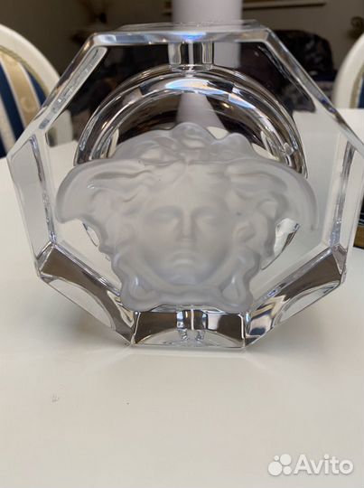 Пепельница Versace (оригинал) Хрусталь Германия Ro