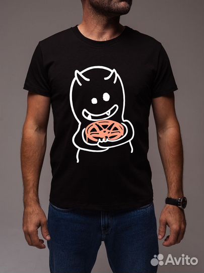 Футболка мужская новая с принтом