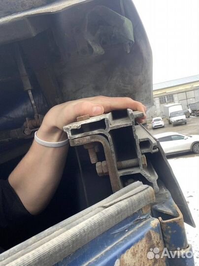 Разбор полуприцепа Krone