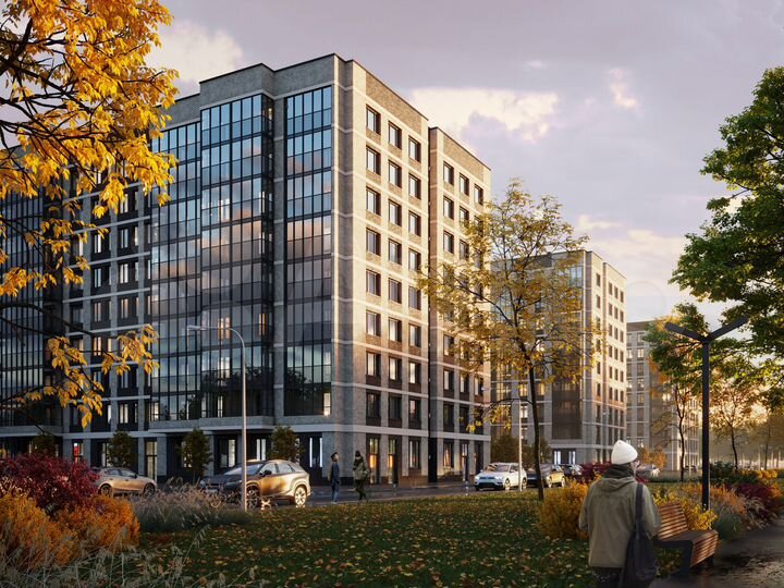 Квартира-студия, 27 м², 6/9 эт.