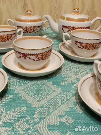 Чайный сервиз СССР на 5персон