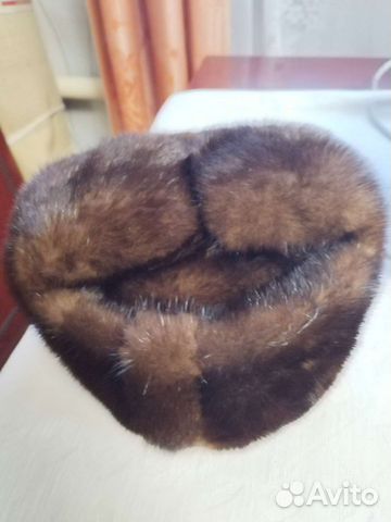 Мужская шапка норковая