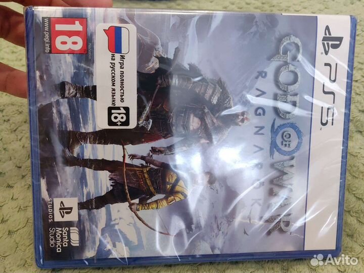 God of war ragnarok ps5 русская озвучка новый диск