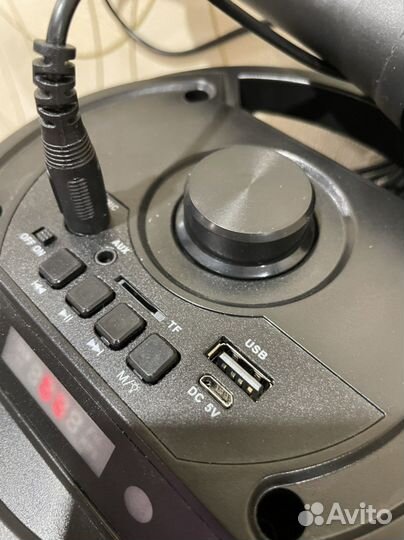 Колонка громкая + микрофон