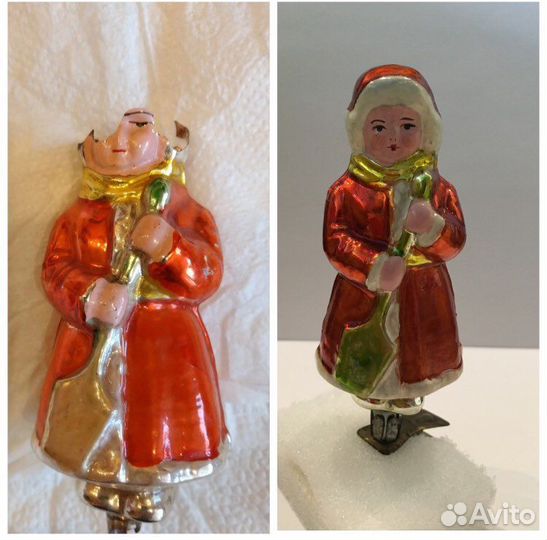 Восстановление и реставрация елочных игрушек