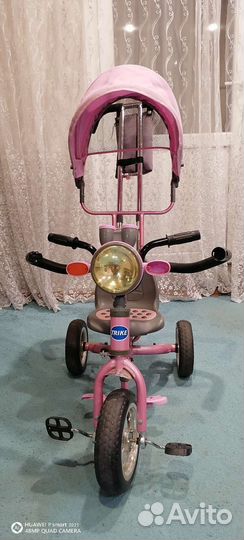 Детский велик с ручкой