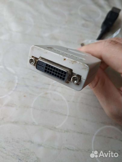 Кабель переходник display port DVI