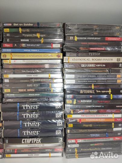 Игры для пк на дисках.Запечатанные.Часть 2