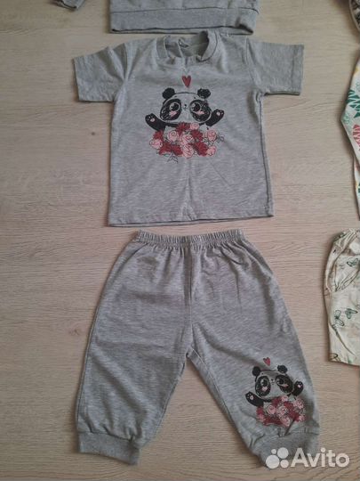 Вещи пакетом на девочку 92, 104, 110