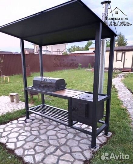 Мангал лофт