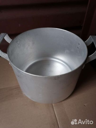 Кастрюля алюминиевая СССР новая 8,6,4.5л