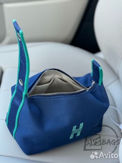 Косметичка Hermes синяя