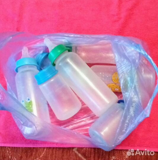 Бутылочки, соски, пустышки, прорезыватель, игрушки