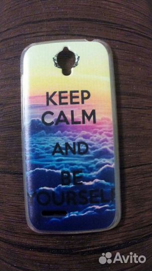 Пластиковый чехол Alcatel One Touch идол 2 мини