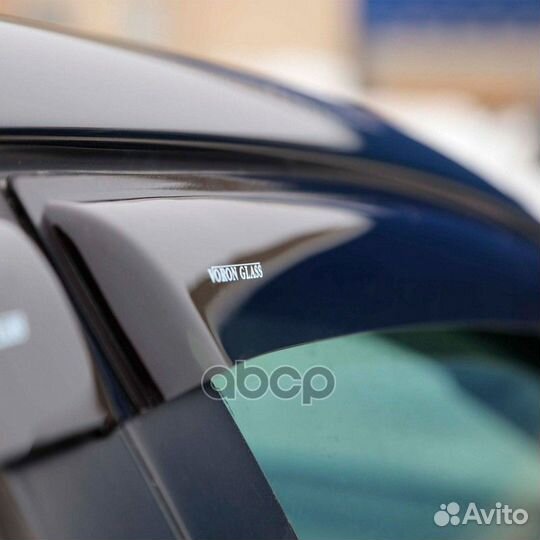 Дефлектор накладной (к-т 4шт) DEF00308 Voron Glass