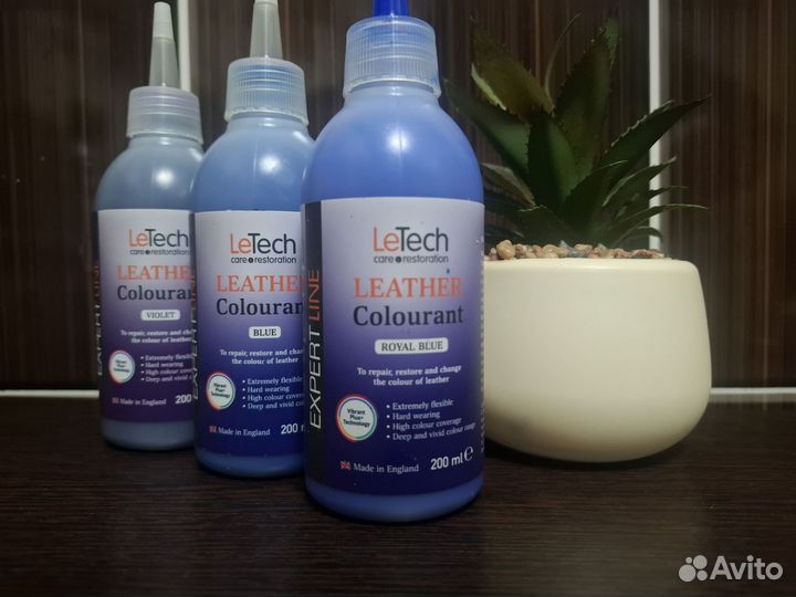 Средства для покраски кожаных изделий LeTech
