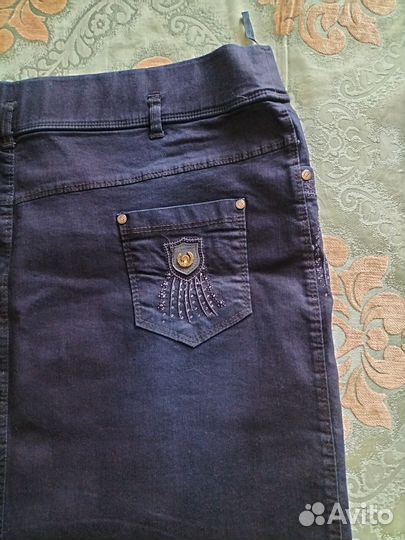 Новая джинсовая юбка р. 52