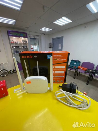 Маршрутизатор. Tenda N301 (екб8)