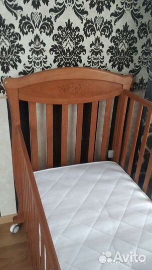 Детская итальянская кроватка Bambolina Principessa