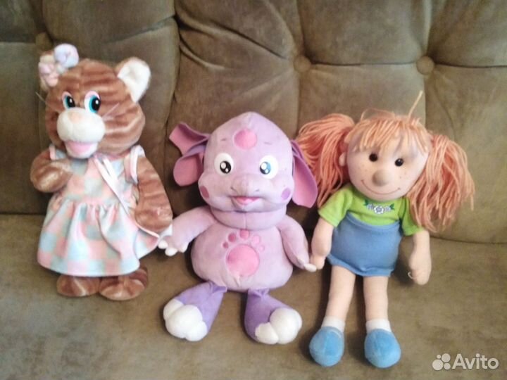 Мягкая игрушка лунтик