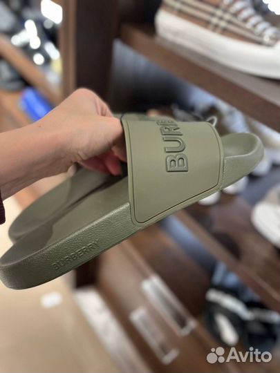 Шлепанцы burberry оригинал мужские италия