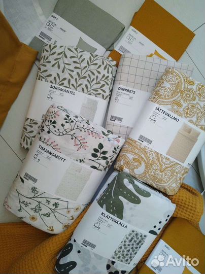IKEA постельное белье 150*200 и 200*200 из Европы