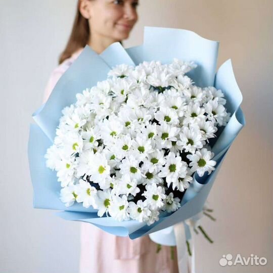 Букет из ромашек. Доставка цветов Иркутск