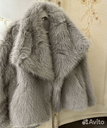 Шуба искуственная, эко мех, y2k