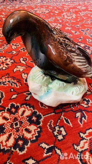 Фаянсовая фигурка «Куропатка»