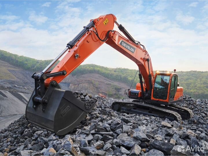 Гусеничный экскаватор Develon DX220LC-7M, 2024