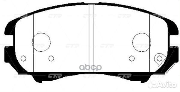 Колодки тормозные перед KIA soul 08/chery tigg