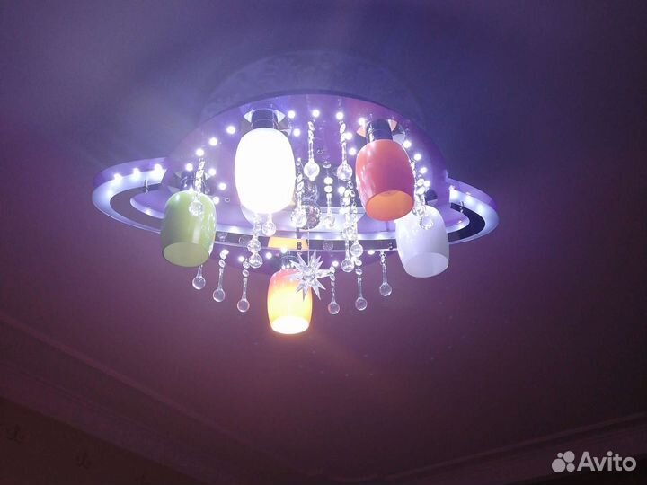 Люстра в детскую комнату