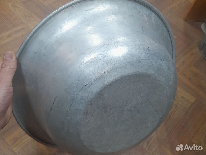 Таз алюминиевый советский