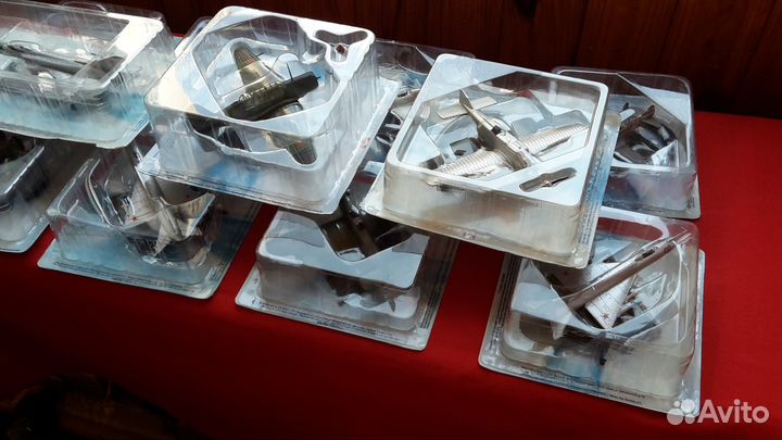 Самолёты СССР. Модели DeAgostini. 10 штук