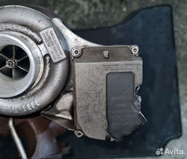 Турбина двигателя ом646 Mercedes W639