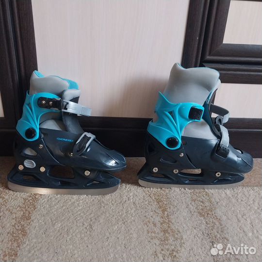 Коньки раздвижные 33 36 для мальчика