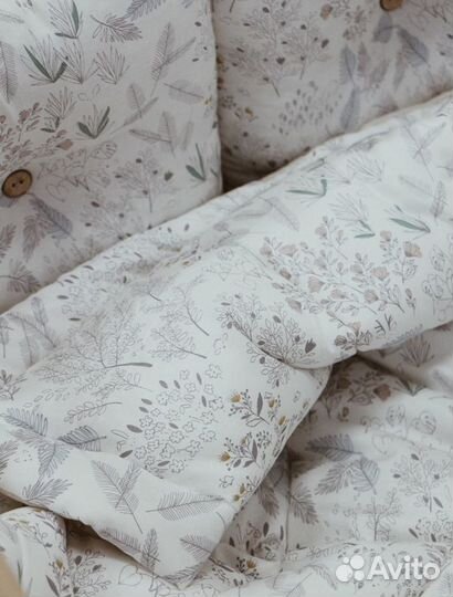 Бортики в детскую кроватку