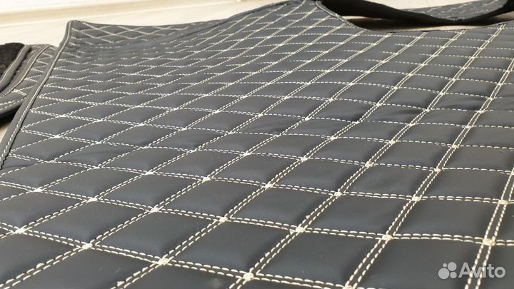 3d коврики из экокожи Mercedes Actros мр4 ровн пол