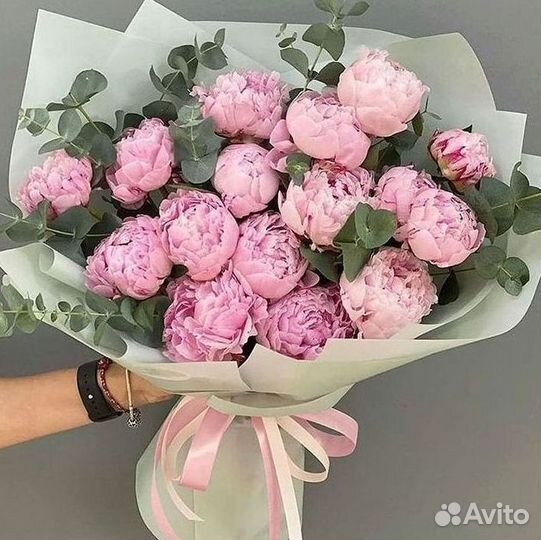 Пионы Букет пионов