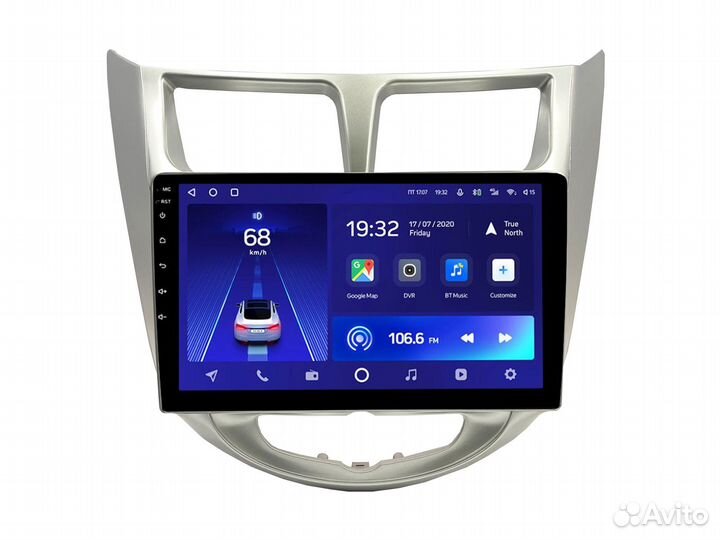 Магнитола Hyundai Solaris 1 (2010-17) Teyes